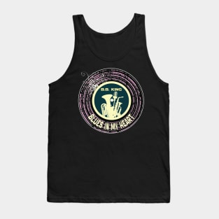 BLUES IN MY HEART (B.B, King) Tank Top